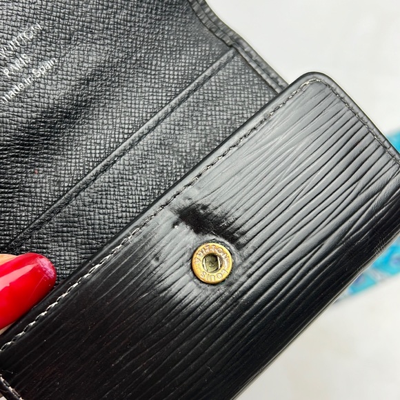 Auth. LV Louis Vuitton Black Epi Multicles 6 Key Ring Hoop Wallet unisex - Picture 11 of 17